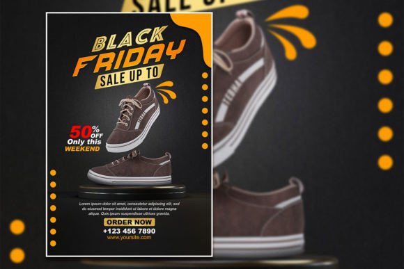 Black Friday Flyer Design: Editable PSD Templates for Maximum Impact