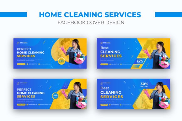 Clean & Creative Home Cleaning Services Facebook Cover