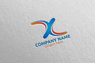 Crafting a Digital Identity: The Letter X Logo Design 44