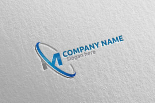 Crafting a Modern Brand Identity with Letter M Logo Design 25