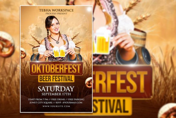 Design a Standout Oktoberfest Flyer or Poster for Your Event