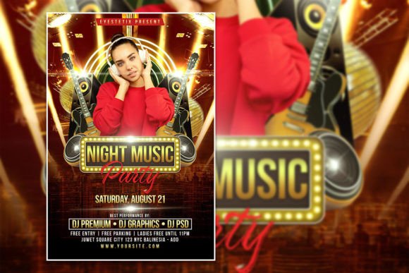 Design Your Next Epic Event: The Ultimate Night Party Flyer Template