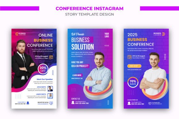 Designing a Standout Business Conference Instagram Story