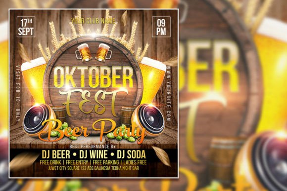 Effortless Oktoberfest Promotion with Editable Templates