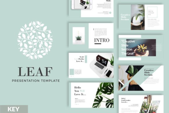 Leaf Keynote Template: Modern Slides for Visual Storytelling