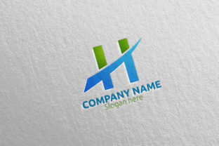 Letter H Logo Design 36: A Vector Toolkit for Modern Brands