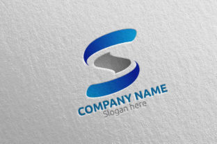 Letter S Logo Design 56: A Modern Asset for Digital Brands