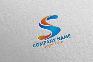 Letter S Logo Design 58: A Clean Vector Template for Modern Brands