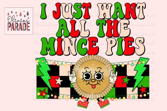Mince Pies Christmas Foodie PNG: Festive Designs for Your Projects