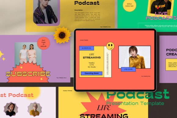 PODCAST Googleslide Template: Your Secret Weapon for Sleek Presentations