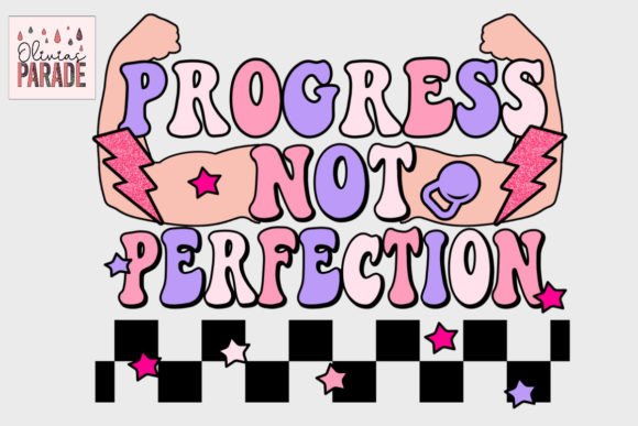 Progress Not Perfection: A Motivational Design Asset for Your Brand
