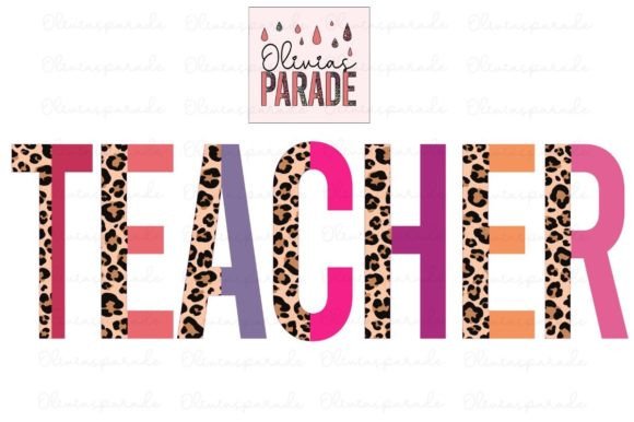 Teacher Half Leopard Png Sublimation: A Bold Design Asset